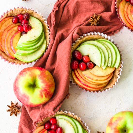 Cranberry apple tarts - Recipe photo by ltully