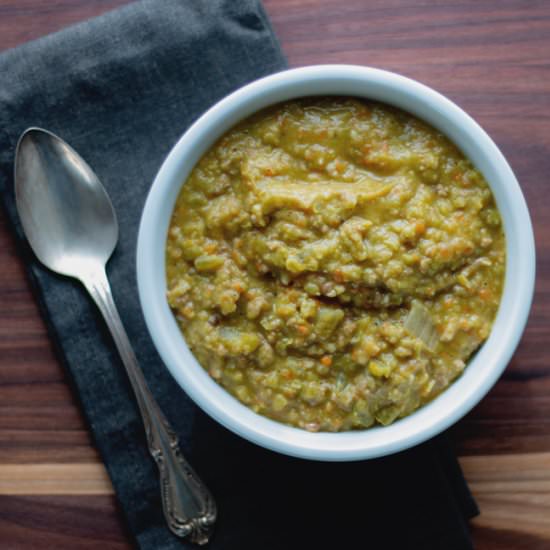 Hearty Split Pea Soup - Recipe photo by CosmopolitanCornbread