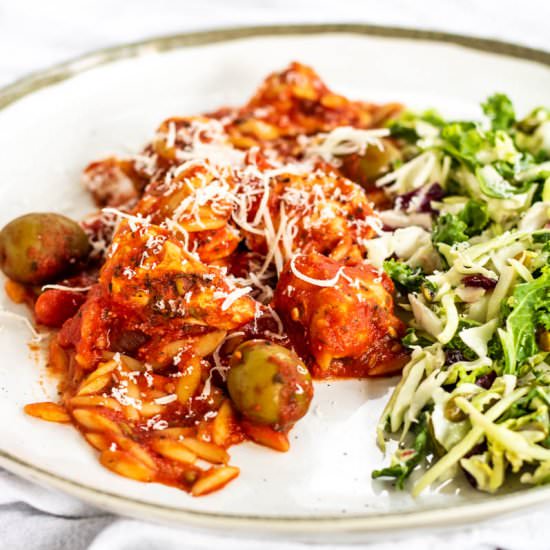 Slow Cooker Mediterranean Chicken - Recipe photo by pipercooks