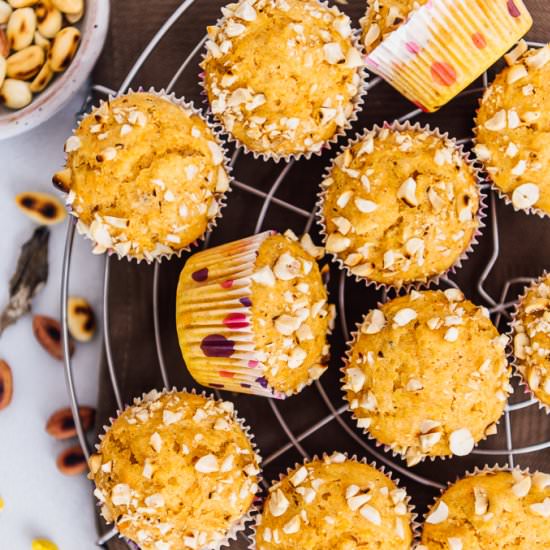 PUMPKIN MUFFINS WITH CAKE MIX - Recipe photo by giverecipe
