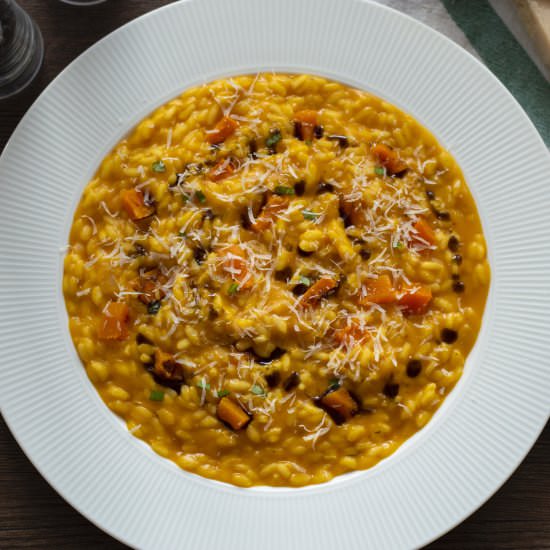 Pumpkin Risotto - Recipe photo by JackSlobodian