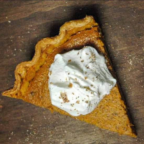 Easy Homemade Pumpkin Pie - Recipe photo by WhiskingUpYum
