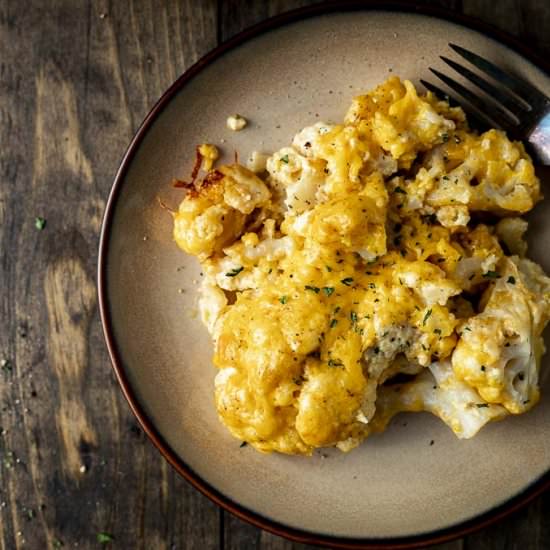 Cheesy Cauliflower Bake - Recipe photo by Went Here 8 This