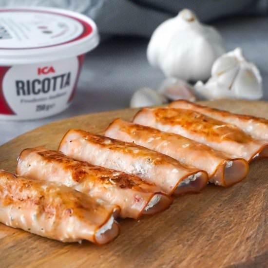 Turkey Ricotta Roll Ups - Recipe photo by HereToCook