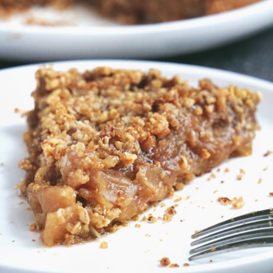 Vegan Gluten Free Apple Crumb Pie - Recipe photo by Healthy Taste Of Life