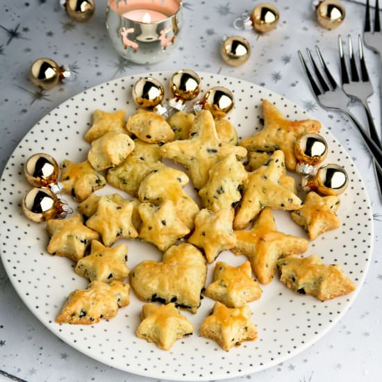Christmas cheese biscuits - Recipe photo by Culinaire bagage