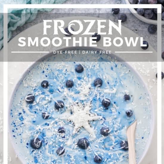 Frozen Inspired Smoothie Bowl - Recipe photo by eatingbyelaine