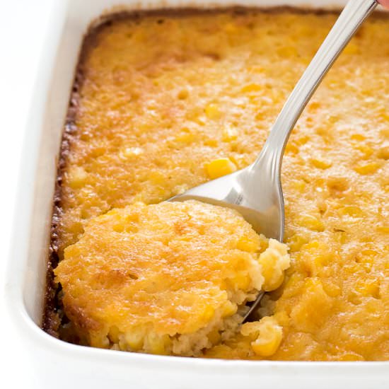 Corn Pudding - Recipe photo by ChefSavvy