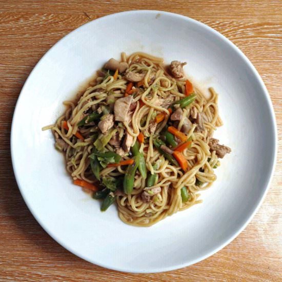 Chicken Pancit Canton - Recipe photo by saodeh