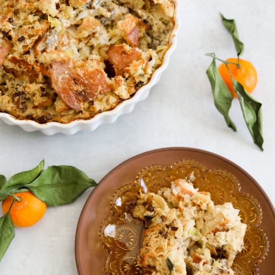 Savory Bread Pudding! - Recipe photo by Craving California