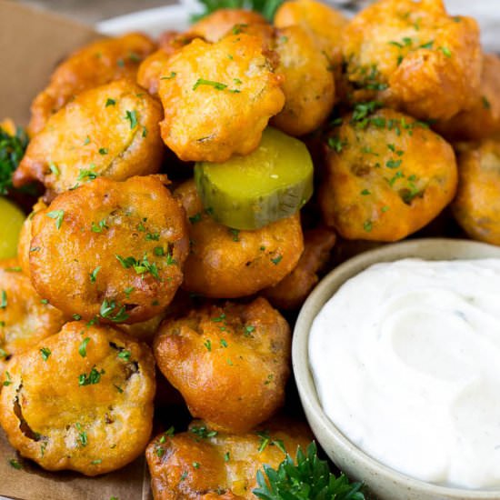Fried Pickles - Recipe photo by dinneratthezoo