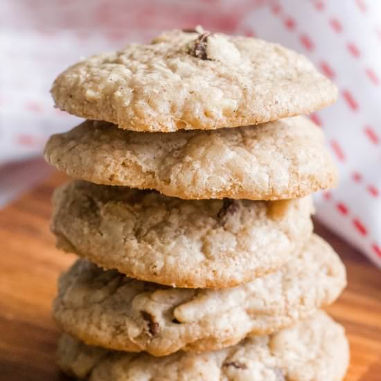 Almond Chocolate Chip Cookies - Recipe photo by The Best of this Life