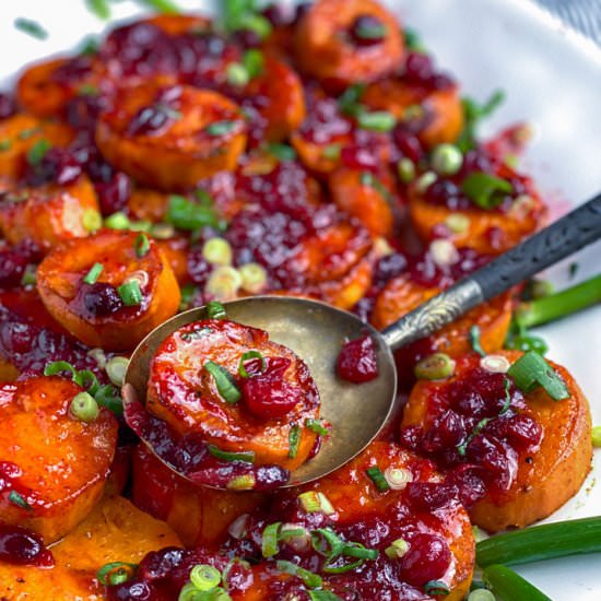 Roasted Sweet Potatoes - Recipe photo by panning the globe