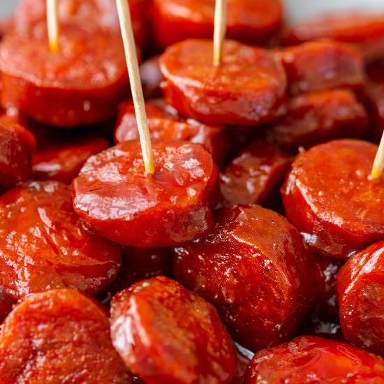 chorizo bites - Recipe photo by Appetizer Addiction