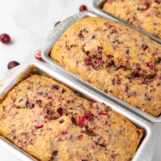 Cranberry Orange Quick Bread - Recipe photo by smackofflavor