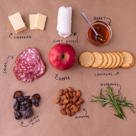 Easy Thanksgiving Cheese Plate - Recipe photo by smackofflavor