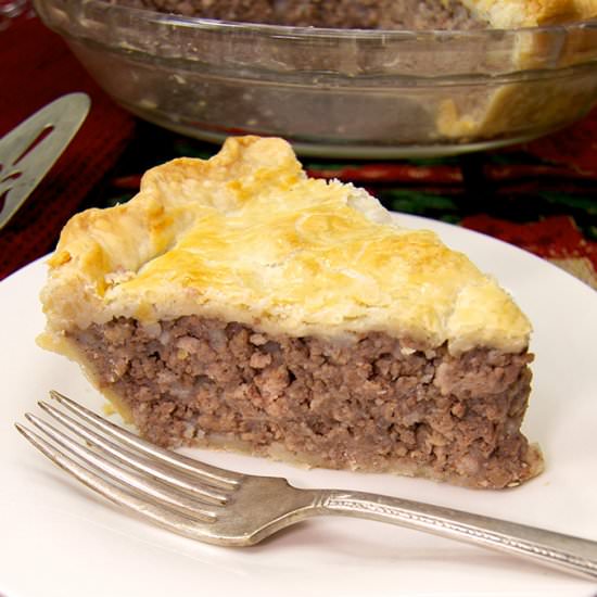 Tourtière French-Canadian Meat Pie - Recipe photo by GrowaGoodLife