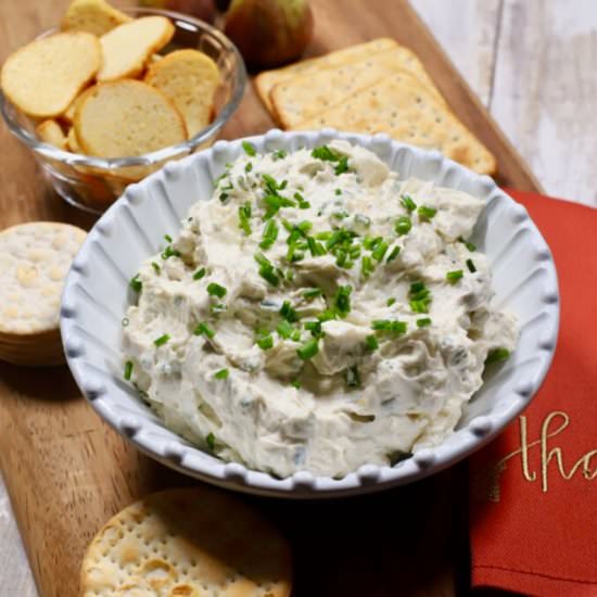 Ultimate Blue Cheese Spread - Recipe photo by Grits and Pinecones