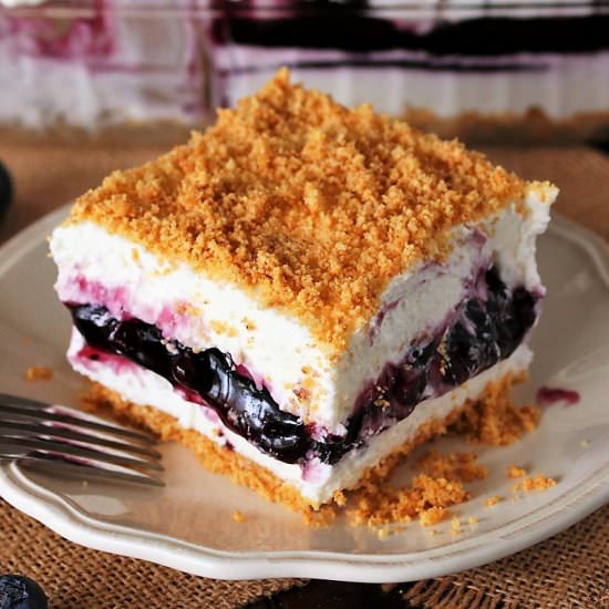 No-Bake Blueberry Yum Yum - Recipe photo by thekitchenismyplayground