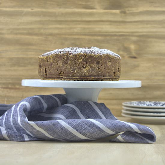 Chocolate Pear Cake - Recipe photo by agourmetfoodblog