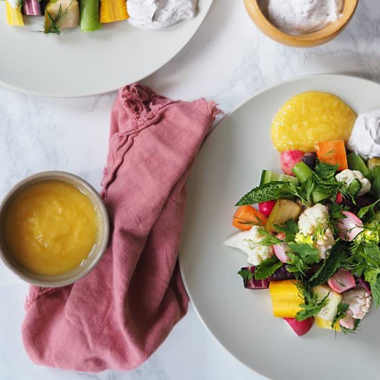 Rainbow Pickle Salad - Recipe photo by leisurefanclub