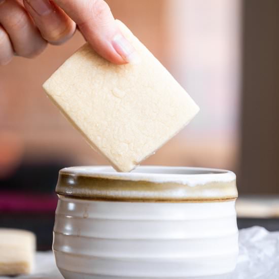 Dairy Free Vegan Shortbread Cookies - Recipe photo by foodfaithfitness