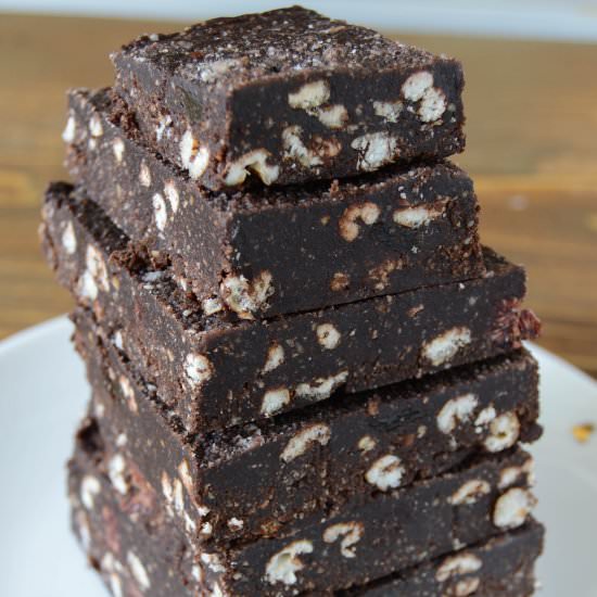 Hazelnut fudge with dried fruits - Recipe photo by lipodve