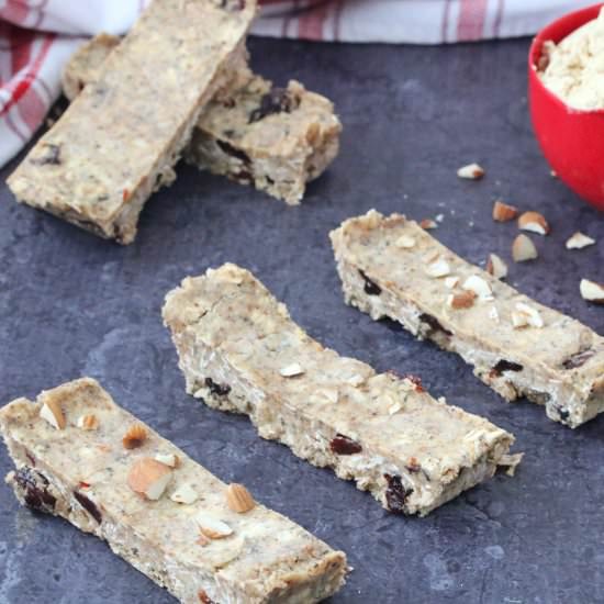 Homemade Vegan Protein Bars - Recipe photo by Fitasamamabear