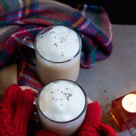 London Fog Tea Latte Drink - Recipe photo by unicorns in the kitchen