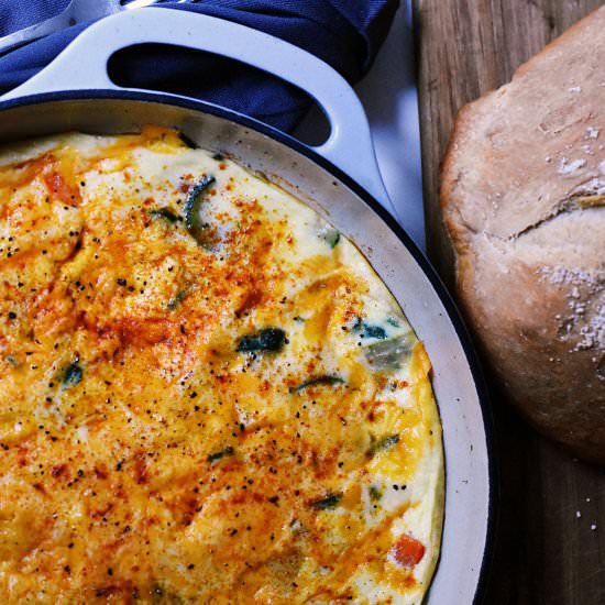 Vegetable Frittata - Recipe photo by Elke living