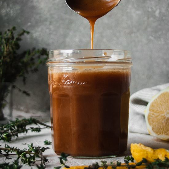 Lemon Thyme Caramel - Recipe photo by breadandbasil