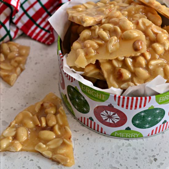Peanut Brittle - Recipe photo by Small Town Woman
