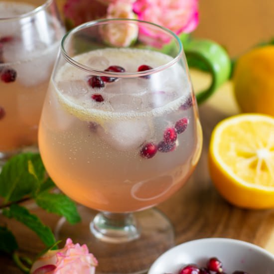 Sparkling Meyer Lemon Mocktail - Recipe photo by a meal in mind