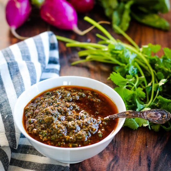 Magic Charmoula Sauce - Recipe photo by AllWaysDelicious