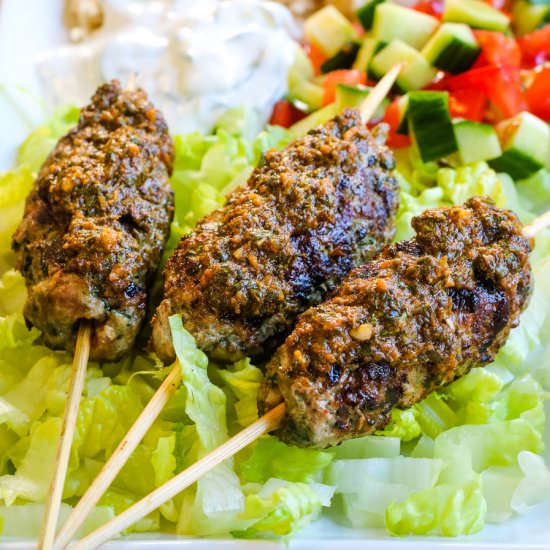 Lamb Kofta Kebabs - Recipe photo by AllWaysDelicious