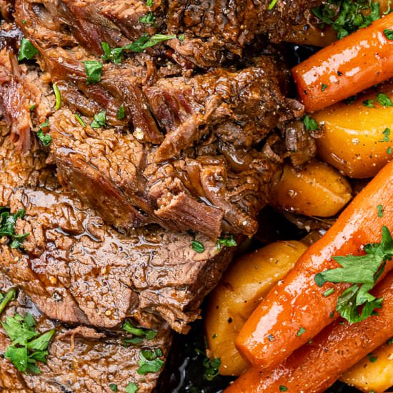 Slow Cooker Beef Roast - Recipe photo by supergoldenbakes