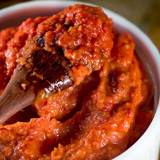 Romesco Sauce - Recipe photo by Chefjar
