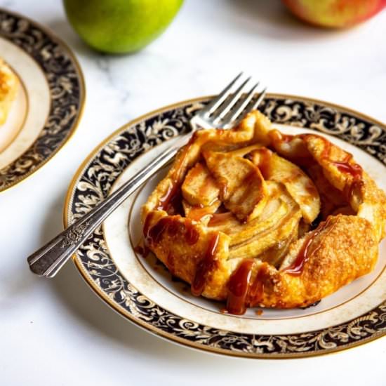 Mini Apple Galettes - Recipe photo by bakesbybrownsugar