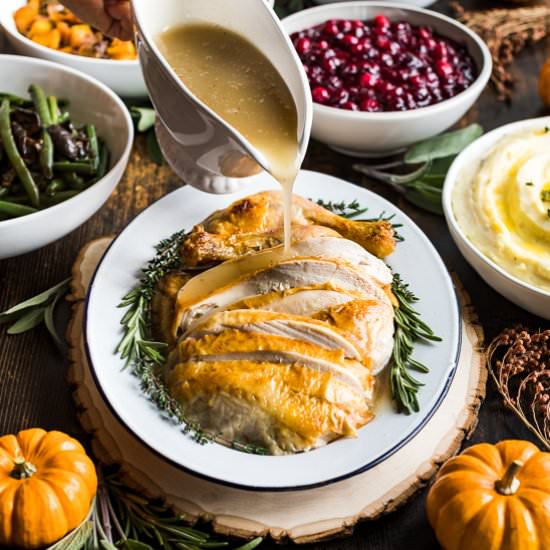 How to Make Paleo Gravy - Recipe photo by Get Inspired Everyday