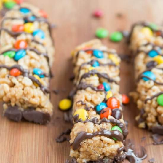 Peanut Butter M&M Kudos Copycat - Recipe photo by sweetbasil
