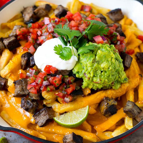 Carne Asada Fries - Recipe photo by dinneratthezoo