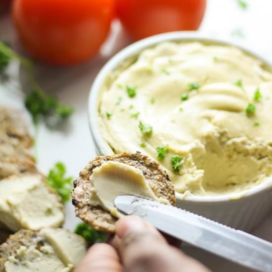 Cashew Cheese Recipe - Recipe photo by VeganWithCurves