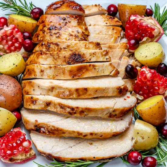 OVEN ROASTED MAPLE TURKEY BREAST - Recipe photo by healthyfitnessmeals