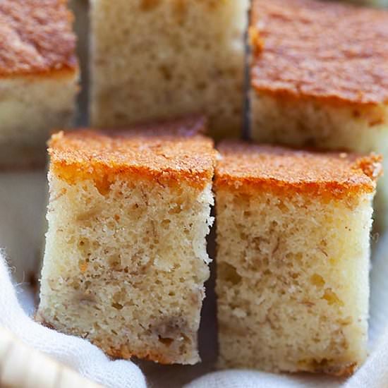 Banana Cake - Recipe photo by rasamalaysia