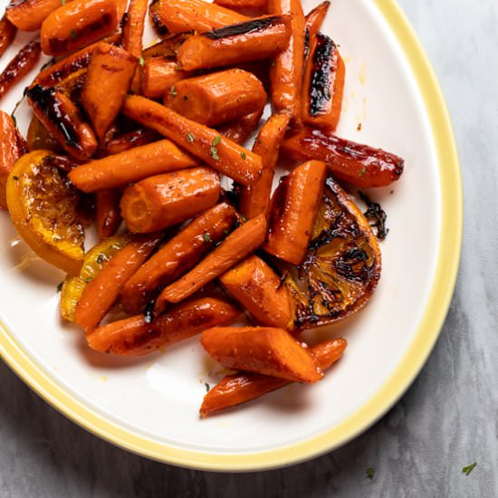 Honey Orange Carrots - Recipe photo by sidewalkshoes