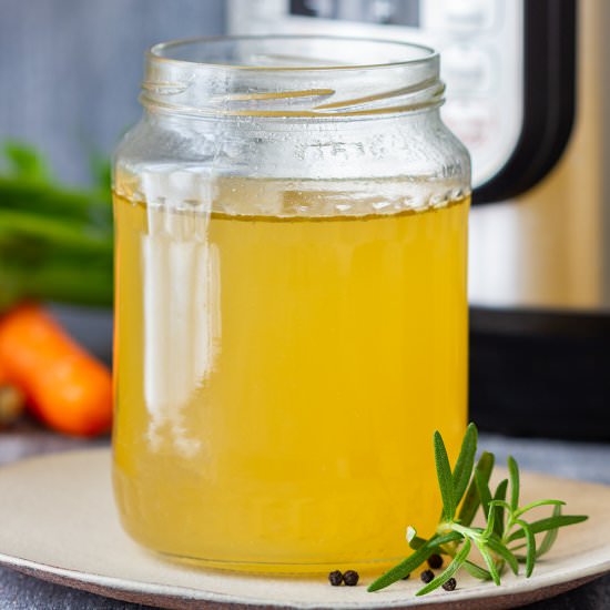 instant pot turkey stock - Recipe photo by Happy Foods Tube