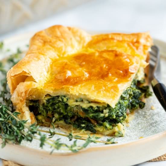 Spinach Pie - Recipe photo by TheCozyCook
