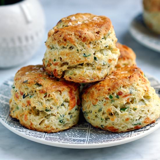 Herb and Cheese Biscuits - Recipe photo by twoofakindcooks