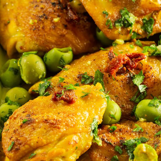 Vinegar Chicken with olives - Recipe photo by recipecritique