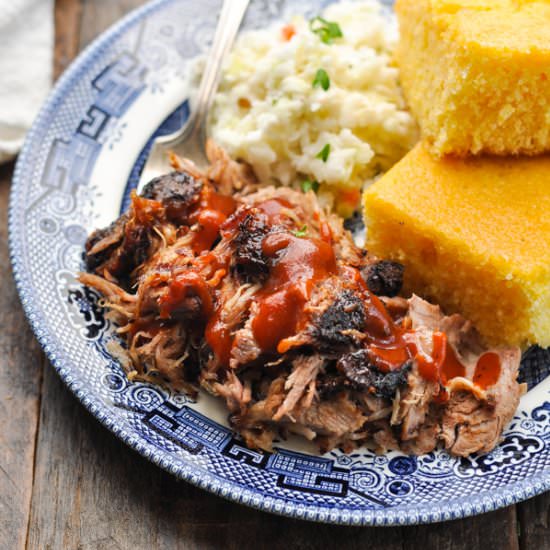Mississippi Roasted Pork Shoulder - Recipe photo by The Seasoned Mom